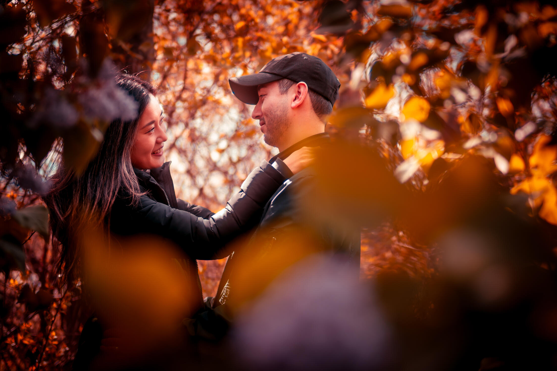 The Enchanted Forest Pickering, Jeremey and Hayan couples portrait